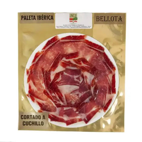 Jamón cortado a cuchillo